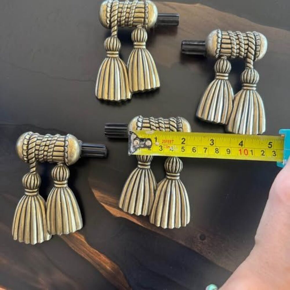 Vintage Curtain Rod Finial - Picture 3 of 4